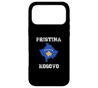Carcasa para iPhone 17 Pro MAX Pristina Kosovo Vintage Kosovo Bandera Mapa Diseño