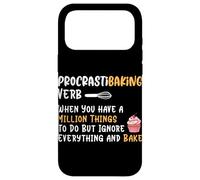 Carcasa para iPhone 17 Pro MAX Procrastibaking verbo Cuando Tienes un millón de Cosas Que Hacer BU