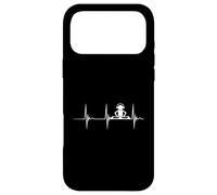 Carcasa para iPhone 17 Pro MAX Productor Musical Disc Jockey Latidos del Corazón ECG Pulso DJ Mesa de Mezclas