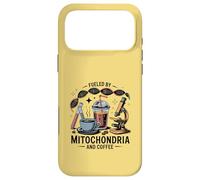 Carcasa para iPhone 17 Pro MAX Profesor de Ciencias Divertido impulsado por la biología del café de Las mitocondrias