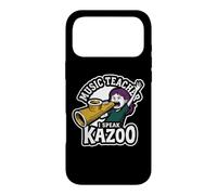 Carcasa para iPhone 17 Pro MAX Profesor de Música I Speak Kazoo Funny Classroom Humor