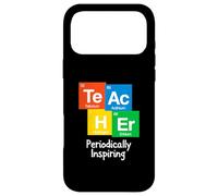 Carcasa para iPhone 17 Pro MAX Profesor de Química Te AC H Er Periódicamente Inspirando Ciencia