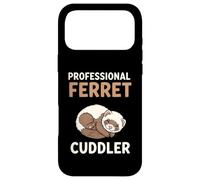 Carcasa para iPhone 17 Pro MAX Professional Ferret Cuddler Cute Sleeping Ferret Pet