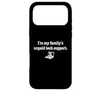 Carcasa para iPhone 17 Pro MAX Programador IT Guy I'm My Family's Unpaid Tech Support