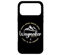 Carcasa para iPhone 17 Pro MAX Promise Keeper Miracle Worker Waymaker Christian Mom Dad
