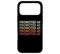 Carcasa para iPhone 17 Pro MAX Promoted AF New Dad Promotion Grandpa Funny Dad Aunt Uncle