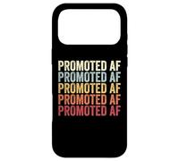 Carcasa para iPhone 17 Pro MAX Promoted AF New Dad Promotion Grandpa Funny Dad Aunt Uncle