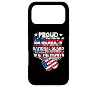 Carcasa para iPhone 17 Pro MAX Proud Army National Guard Veteran American Flag Patriotic