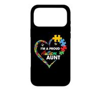 Carcasa para iPhone 17 Pro MAX Proud Autism Aunt Puzzle Heart Awareness Support