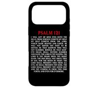 Carcasa para iPhone 17 Pro MAX Psalms 121 Full KJV Bible Verse Protection & Safety Blessing