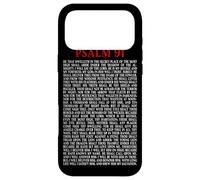 Carcasa para iPhone 17 Pro MAX Psalms 91 Full KJV Bible Verse Protection & Safety Blessing