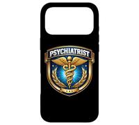 Carcasa para iPhone 17 Pro MAX Psiquiatra Psiquiatría Médico Médico Caduceo Insignia MD