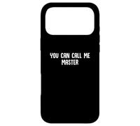 Carcasa para iPhone 17 Pro MAX Puedes llamarme Master College Funny Masters Degree School