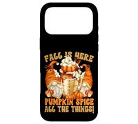 Carcasa para iPhone 17 Pro MAX Pumpkin Spice Latte Mug Graphic Cute Autumn GNOME For Fall