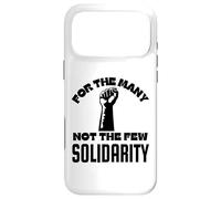 Carcasa para iPhone 17 Pro MAX Puño levantado para Muchos, no para los Pocos, Solidaridad y Justicia