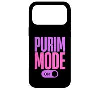 Carcasa para iPhone 17 Pro MAX Purim Mode On Funny Purim Jewish Costume Happy Purim