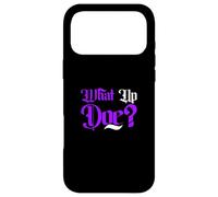 Carcasa para iPhone 17 Pro MAX Púrpura Color What Up Doe? Gráfico Púrpura