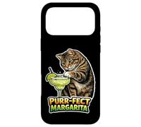 Carcasa para iPhone 17 Pro MAX Purrfect Margarita Funny Cat Meme Diseño Cóctel