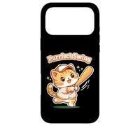 Carcasa para iPhone 17 Pro MAX Purrfect Swing Cute Cat - Bateador de béisbol