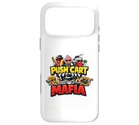 Carcasa para iPhone 17 Pro MAX Push Cart Mafias Joke | Montar en carritos de Golf Sin Humor para golfistas