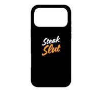 Carcasa para iPhone 17 Pro MAX Puta De Carne Humor Divertido Comida Texto Grill Broma
