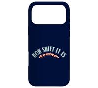 Carcasa para iPhone 17 Pro MAX Qué Dulce es ser Amado por ti Lyric Marvin Gaye Motown