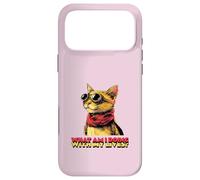 Carcasa para iPhone 17 Pro MAX ¿Qué Estoy Haciendo con mis Vidas? (Funny Cat Graphic)