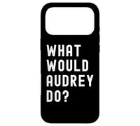 Carcasa para iPhone 17 Pro MAX ¿Qué haría Audrey?