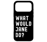 Carcasa para iPhone 17 Pro MAX ¿Qué haría Jane?