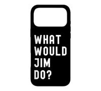 Carcasa para iPhone 17 Pro MAX ¿Qué haría Jim?