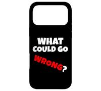 Carcasa para iPhone 17 Pro MAX ¿Qué podría Salir Mal? Cuando Todo va a Mal v1 EN