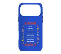 Carcasa para iPhone 17 Pro MAX Queen A Kind of Magic Lista De Pistas