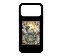 Carcasa para iPhone 17 Pro MAX Quetzalcóatl Dios Azteca Mitología Myan Inca Christian Floral