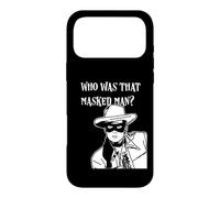 Carcasa para iPhone 17 Pro MAX ¿Quién era Ese Hombre Enmascarado Solitario máscara Retro clásico TV