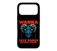 Carcasa para iPhone 17 Pro MAX ¿Quieres Hablar de Nuestro Señor? Satanic Goat Baphomet