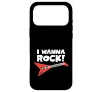Carcasa para iPhone 17 Pro MAX Quiero Rock, Guitarrista de Banda, Música Punk Rock, Rock'n Roll