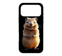 Carcasa para iPhone 17 Pro MAX Quokka Be Quokka Happy Sonríe con Quokkas