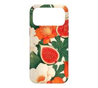 Carcasa para iPhone 17 Pro MAX Racimo de higos y Hojas con Flores de jardín
