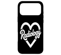 Carcasa para iPhone 17 Pro MAX Radiología Logo Corazón Tecnólogo Radiológico