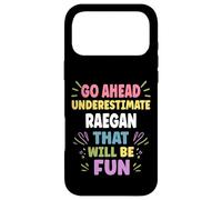 Carcasa para iPhone 17 Pro MAX Raegan Personalized Women's Gift Custom Raegan