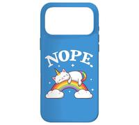 Carcasa para iPhone 17 Pro MAX Rainbow Kawaii Womens Girls Unikitty Unicorn Nope Cat Lover