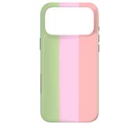 Carcasa para iPhone 17 Pro MAX Rainbow Vertical Stripes Geometric Pastel Colors Girl