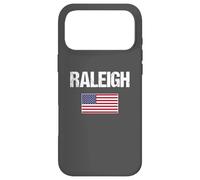 Carcasa para iPhone 17 Pro MAX Raleigh Carolina Norte USA Bandera Estados Unidos América