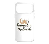 Carcasa para iPhone 17 Pro MAX Ramadán Mubarak Feliz Ayuno Luna Creciente Islámico Musulmán
