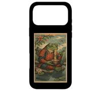 Carcasa para iPhone 17 Pro MAX Ramen japonés de Rana Samurai para niños, niñas, Hombres y Mujeres