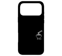 Carcasa para iPhone 17 Pro MAX Ramen Minimal Line Art Comida Japonesa Fideos Bowl Taza Sopa