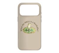 Carcasa para iPhone 17 Pro MAX Rana Medieval Divertida Qué diablos es un Meme Frogs