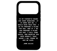 Carcasa para iPhone 17 Pro MAX Rapture & Second Coming Gospel of Jesus - John 14:2-3
