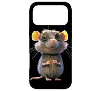 Carcasa para iPhone 17 Pro MAX Rata Ratón Simpático Roedores Ratón Enano Ratas Pequeñas