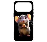 Carcasa para iPhone 17 Pro MAX Rata Ratón Simpático Roedores Ratón Enano Ratas Pequeñas
